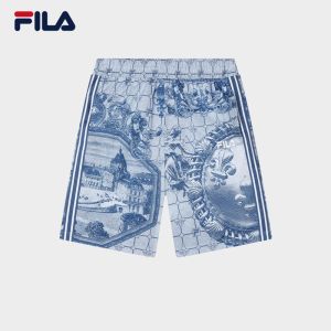 FILA CORE WHITE LINE HERITAGE Men Woven Pants in Full Print