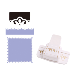 Compacts Embossing Label Maker Border Embossing Punch Embossing Machine for Home School and Office Paper Crafts