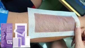 1 Of 20 Body Wax Strips * 20 Wax Strips * 10 Painless Hair Removal Fast Wax Strips For And Body Gentle