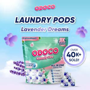 🇸🇬🔥ODOCO 150PCS Laundry Capsule Laundry Pods Scent Beads Clean Clothing Fabric Softener