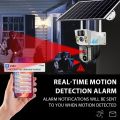 MYHYPERGEAR V380 PRO Outdoor Solar CCTV Camera wifi connect 360 Panoramic Dual Cameras Smart Wifi 4G Camera With Big Speaker Support Two-way Voice Intercom HD Full Color Night Vision VCS03. 