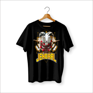 KAOS WARNA ANAK DOMBA JENDRAL MOTIF KUCING GOLD COTTON COMBED 30s  / baju anak laki laki / kaos anak laki laki / kaos murah / jersey anak laki laki/ jersey murah / jersey domba / kambing / hpdki / kaos custom / custom / kaos 24s / kaos bagus