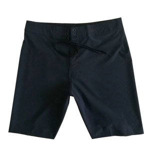 Quần Đi Biển Nam Màu Đen Trơn   Trang Phục Thi Đấu Thể Hình Quần Short Đi Biển Dài Đến Đầu Gối Cỡ Lớn   Quần Nam Năm Điểm Lướt Sóng Thông Thường