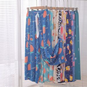 Korean Printed Square Pants Floral Pants For Women