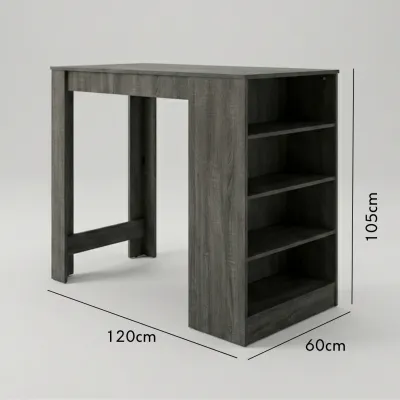 Furniture Direct JARVIS 4 feet bar table 41 inch height