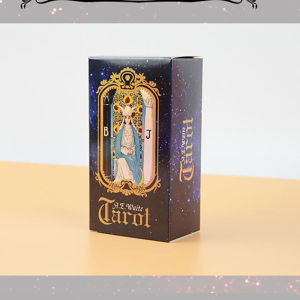 78PcsTarot Cards Rider Waite Holographic Classic Tarot Sealed Deck Divination English Verson Oracle