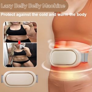 Lazy Belly Belly Machine Slimming Belt Abdominal Massager Belly Heating Vibrating Belt Fat Reducing Belly Fitness