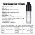4500Psi/30MPa Pcp Bottle Tank Regulator Valve Paintball Cylinder Tank With Z Valve Bottle Pcp Air Tank Cylinder Aluminum Tank Air Bottle For Co2 Carbon Dioxide Oxygen M18X1.5 inlet thread. 
