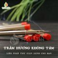 Nhang trầm hương không tăm thương hiệu Trầm Tín - 100% thiên nhiên, không chứa hóa chất, mùi hương dịu ngọt, nhẹ nhàng. 