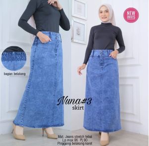 Rok Span Cargo Skirt Rok Denim Lepis Melar Baju Wanita Terbaru