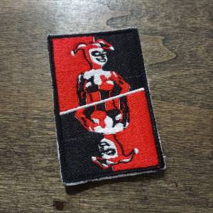 Tec40 Velcro Patch Harley Quinn อาร์ม ตีนตุ๊กแก Made in THAILAND Tec40store ไรท์สาระกับครูแว่น