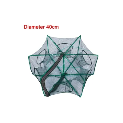 【Hottest Trends】 Mesh For Fishing Net / Tackle / Cage Folding Crayfish Catcher Casting / Fish Network Crab / Crayfish / Shrimp / Smelt / Eels Traps fishing