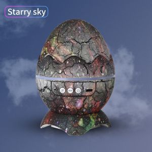 ZDSSY Galaxy and dinosaur egg projector Bluetooth Speaker LED starry sky projection lamp night light for children and adults with remote control
