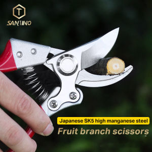 Japan Imported High Carbon Manganese Steel Pruning Scissors Fruit Tree Pruning Scissors Branch Pruning Scissors Strong Flower Trimming Scissors Horticultural Scissors Flower Garden Pruning Scissors
