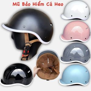 Mũ bảo hiểm tiêu chuẩn dành cho trẻ em và người lớn đủ màu sắc chất liệu dày dặn dây đeo chính hãng.