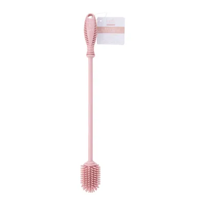 Krumbs Kitchen Essentials Silicone Bottle Brush - Pink