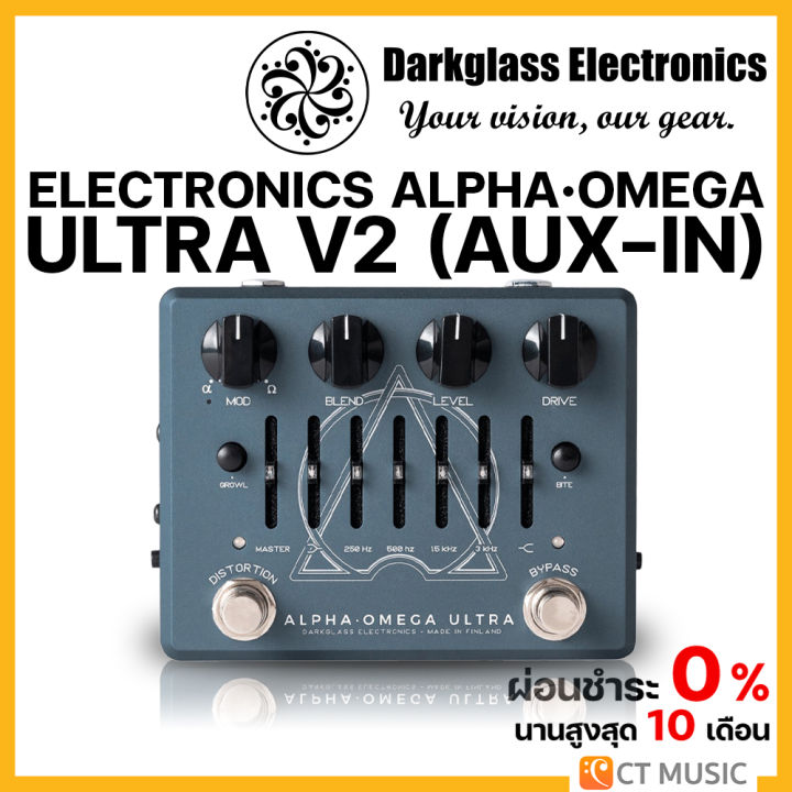 Darkglass Electronics Alpha Omega Ultra V.2 with Aux in เอฟเฟคเบส 