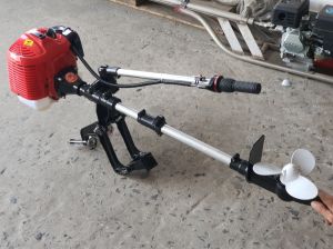 [Bao Ship] Động cơ chạy Thuyền chạy Ca nô chạy Xuồng  chạy thuyền hơi . Dàn chân vịt kèm động cơ 2 THÌ 430  chạy nước Động Cơ Thuyền Dễ Sử Dụng - Lazada