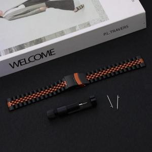 Men Stainless Steel Strap For Suunto Race 2 Vertical 2 Smart Watch Band Suunto 9 Peak Pro 9 Peak 5 Peak Race S Race Bracelet Metal Strap