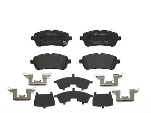 FORD FIESTA (2008 - 2017) BRAKE PAD FRONT (DEPAN) CERAMIC BREMBO BRAKE PAD 100% ORIGINAL AUTHENTIC PRODUCT (PRICE FOR 4 PCS)