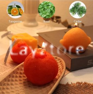 Natural Candles Scented Candle Chic Aromatherapy Candle Natural Fruit Perfume Aroma Handmade Birthday Present Gift Xmas Gifts 香薰蜡烛