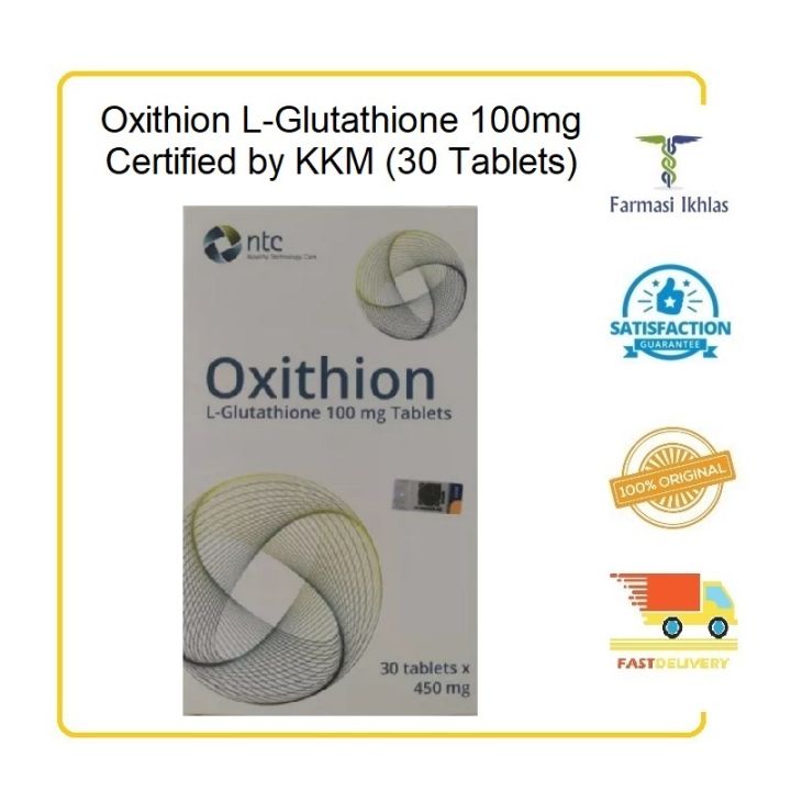 Oxithion Italy Produk Putih KKM Approval Whitening Brightening Supplement ( Halal & Medical certified) 1 box dapat result (contain Reduced L-Glutathione  with edulcorants) Beauty Supplement 30 Tablets | Lazada