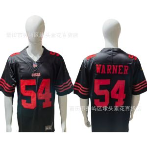 NFL Rugby Jersey Uniform 49 People 85#80#54#  49ers  Jersey Embroidery Version Wholesale