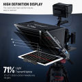 NEEWER X17 II Teleprompter with App Control, Compatible with Manfrotto 501PL iPad iPhone, Max Load 20kg/44.1Ib. 