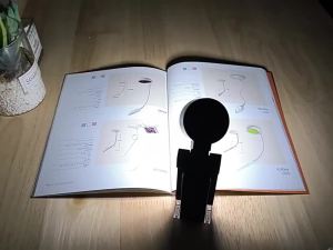 Protable LED Book Lights USB Rechargeable Clip-on Reading Lamp 3 Lighting Modes Timer For Study Reading Desk Bedroom Lighting