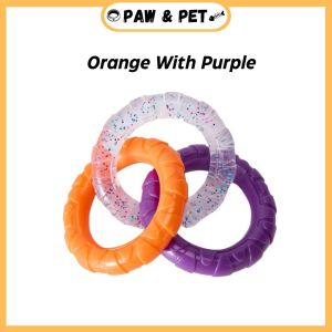Dog Toy Three Rings Interactive Training Bite-Resistant Teeth Cleaning Molar Puzzle Pet Dog Training Toys