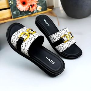sandal slop wanita/perempuan bahan karet yutu 2422 ukuran 37-41