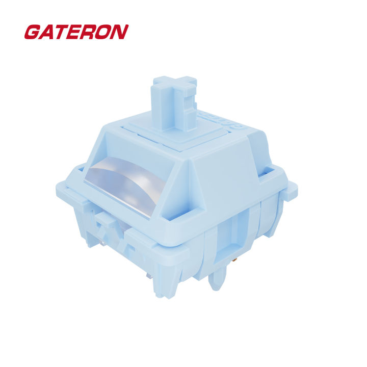 GATERON Sea Salt Smoothie keyboard Switches Linear 45gf Full POM ...