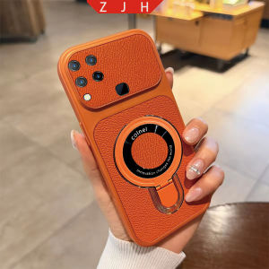 Suitable For Infinix HOT 10S 10S NFC Phone Case New With Magnetic Suction U Shield Folding Bracket And Shockproof Large Frame Casing