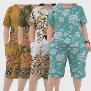 MUSHOP ADULT TERNO SQUAREPANTS FREESIZE OR ONE SIZE FITS UP TO SIZE XL FABRIC IS COTTON SPANDEX