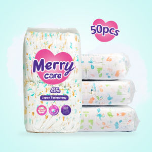 Merry Care 50pcs Japan Baby Diaper Tape Diaper Pants  NB-XXXL