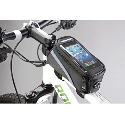 Roshweel Classic Series Bike Waterproof Bag 5.5 inch Smartphone Tas Sepeda Hp Anti Air TouchScreen