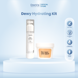 DeeVa Derma Soft Skin - Supple Skin Set (Peeling Spray + Daily Body Light Cream or Serum)