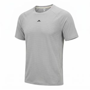 Mens Dri-fit Solid color stripes shirt sport T-shirt