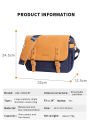 K&F Concept latest fashion single-shoulder camera bag is suitable for outdoor photography, built-in removable partition, waterproof fabric, one camera and two lenses. 