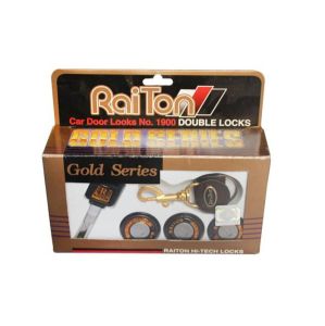 RAITON DOOR LOCK / KUNCI PINTU MOBIL UNIVERSAL RAITON ORIGINAL 3 PINTU COMPUTER GEPENG