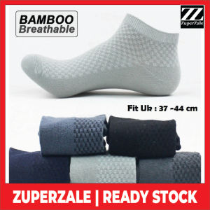 Kaos Kaki Bambu Bamboo Anti Bakteri Pendek Panjang Invisible Serat Bambu Arang Pria Wanita Bamboo Sock ZuperZale