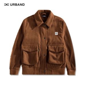XUA Jaket Bomber Blekser Semi Parka Corduroy