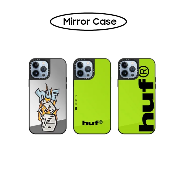 Casetify HUF Green Legendary Mirror Soft Silicone Case Cover For 
