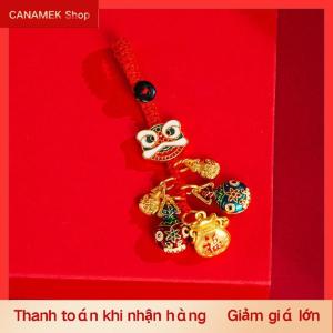 CS Fortune God Keychain Túi phụ kiện đa năng ủng hộ Đảng treo mặt dây chuyền phong cách Trung Quốc trang trí