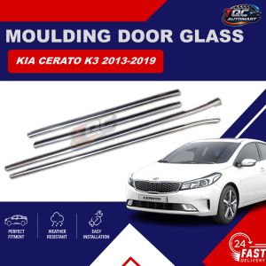 KIA CERATO 2013-2019 MOULDING DOOR MOULDING LINING RUBBER OUTER GLASS WINDOW GETAH PINTU CERMIN LUAR PINTU