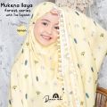 Mukena Anak Rayon Kombinasi ( Umur 8 - 13 Tahun) Tas Sajadah Ilaya Bunga Forest Katun Rayon Premium. 