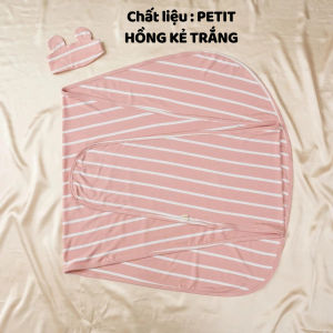 Quấn Chũn Sơ Sinh Unbee Vải Co Giãn Giúp Bé Ngủ Ngon + Tặng Che Thóp Tai Gấu | AnHy ShopKid