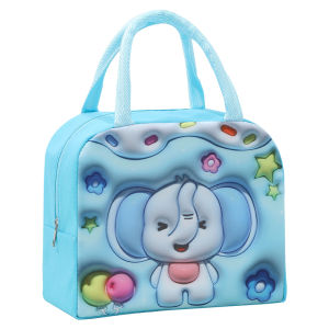 TV27 3D Lunch Box Bag Tas Bekal Anak Karakter Cooler Makanan Tempat Penyimpanan