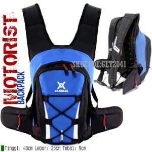 Tas Sepeda Army Tactical BONUS WESBAG Ransel Motor Touring Motif Loreng Tentara