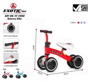 Exotic Balance Bike / Sepeda Anak